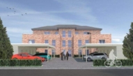 Ansicht - Hochwertige Penthouse-Wohnung im Zentrum von Ostrhauderfehn zu vermieten - mit Carport!