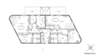 Grundriss - Exklusives Wohnen! **Provisionsfrei** Ruhig und zentral! Großzügige Neubau EG-Wohnung in Dörpen