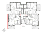 Grundriss Wohnung 1 - Stilvolle KfW 40 EE Neubau EG-Wohnung Nr. 1 im Zentrum von Ostrhauderfehn! mit Stellplatz und Terrasse