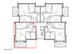 Grundriss Wohnung 5 - Stilvolle KfW 40 EE Neubau OG-Wohnung Nr. 5 im Zentrum von Ostrhauderfehn! mit Stellplatz und Balkon