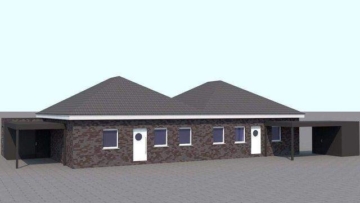 Neubaugebiet! Schlüsselfertiges Doppelhaus mit Carport in Ostrhauderfehn zu verkaufen!, 26842 Ostrhauderfehn, Doppelhaushälfte