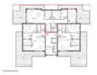 Grundriss Wohnung 8 - Stilvolle KfW 40 EE Neubau Penthouse-Wohnung Nr. 8 im Zentrum von Ostrhauderfehn! mit Carport und Dachterrassen