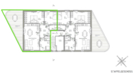 Grundriss Wohnung 3 - Penthaus-Charakter! **Provisionsfrei** Ruhig und zentral! Neubauwohnung mit großer Dachterrasse in Dörpen