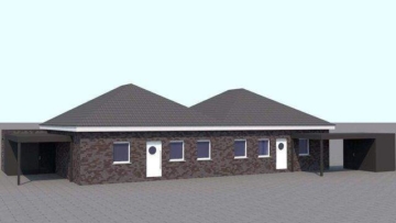 Neubaugebiet! Schlüsselfertige Doppelhaushäfte mit Carport in Ostrhauderfehn zu verkaufen!, 26842 Ostrhauderfehn, Doppelhaushälfte